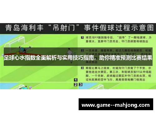 足球心水指数全面解析与实用技巧指南,助你精准预测比赛结果 足球心水指数全面解析与实用技巧指南,助你精准预测比赛结果